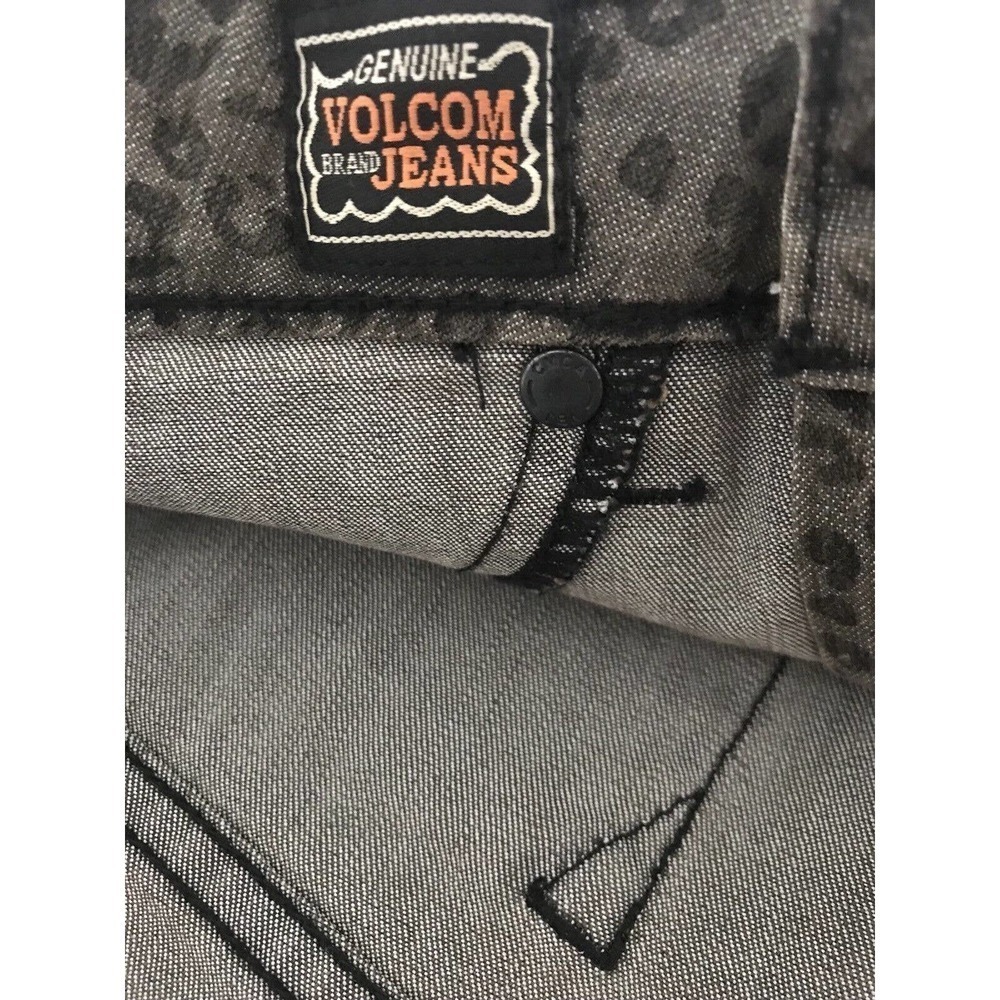 Volcom | Pistol Legging Fit Pants Size 7 Animal Print Stretch Slim Skinny Leg - Picture 12 of 12